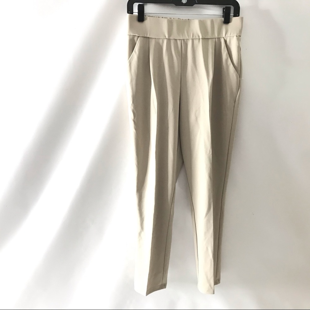 J/M Sportwear Women’s Pull On Ponte Slim Leg Pull On Pants S